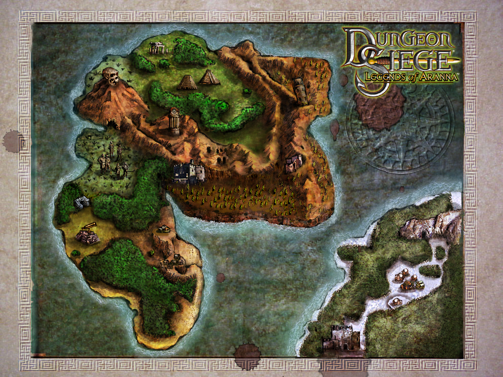 dungeon siege mods maps